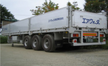 3軸12ｍ平台車25t積載