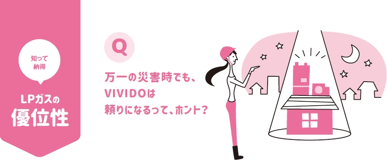 LPガスの優位性