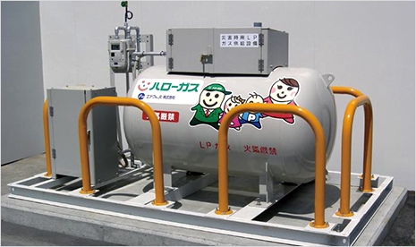 LPガス設備の写真