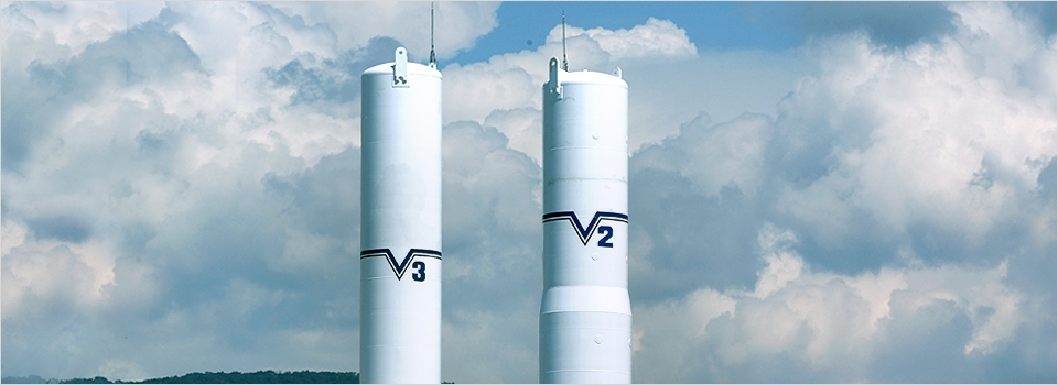 酸素ガス発生装置「Ｖ２」／ 窒素ガス・酸素ガス発生装置「Ｖ３」