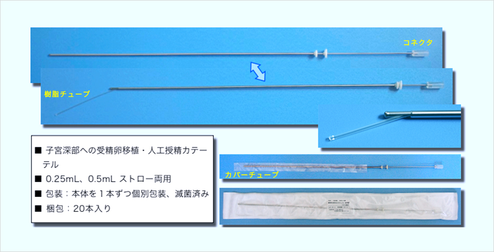 動物用子宮内注入カテーテル[モ5号]の画像